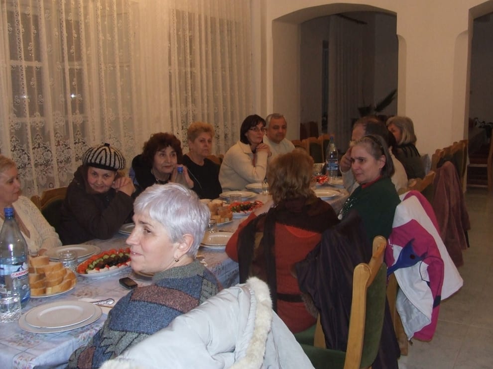 Membrii asociației la o sărbătoare comună